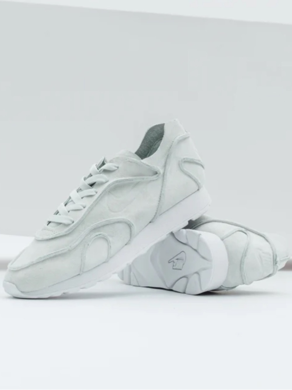 Nike Outburst Deconstructed Women's Suede Casual Sneakers in Ghost Aqua